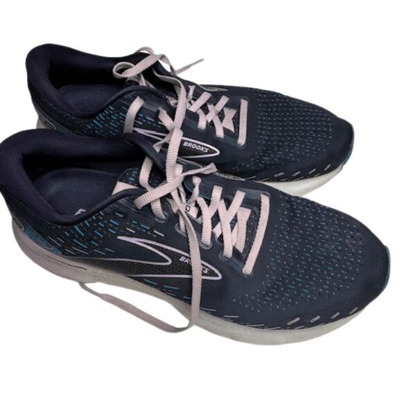 Brooks Women's Glycerin GTS 20 Running‎ Shoes Navy Blue Size 12 - Picture 13 of 13